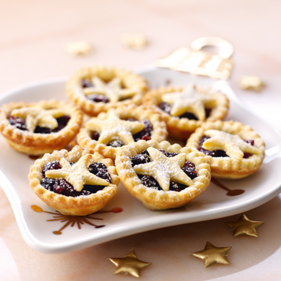Star-Topped Minced Pies Recipe from Nigella's Christmas
