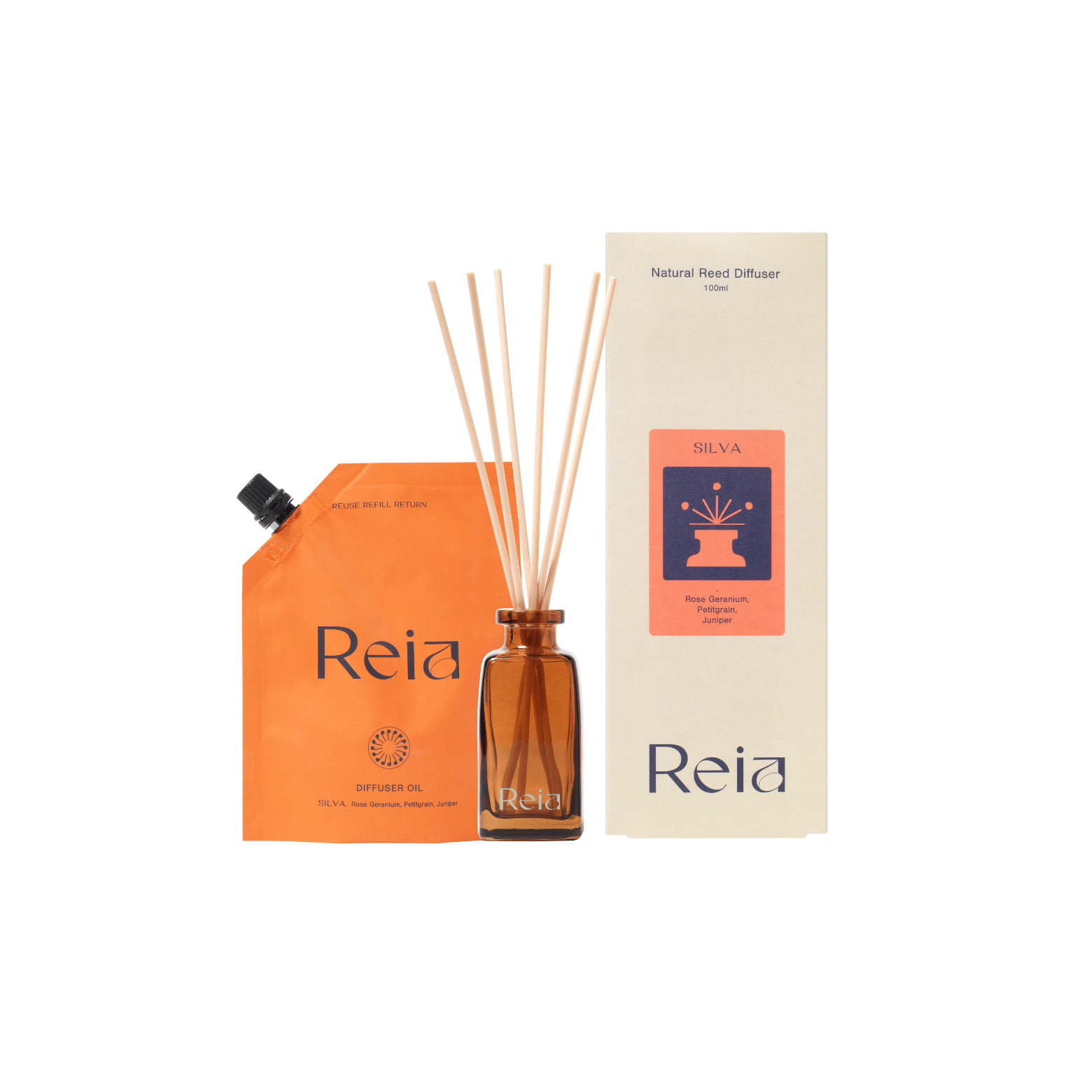 SILVA Natural Reed Diffuser — 100ml